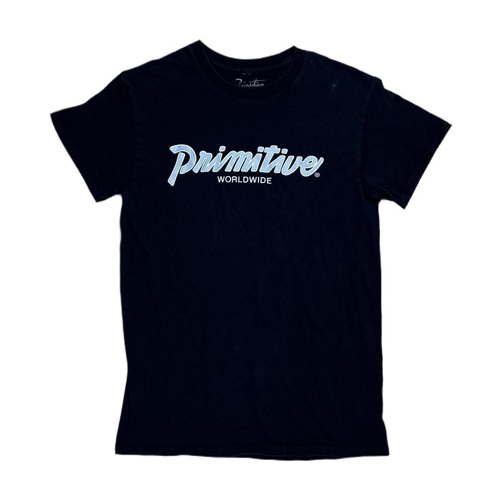 Primitive Skateboarding T-Shirt Mens Small Black Good Worldwide Graphic Logo